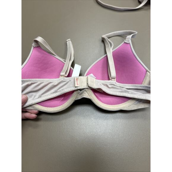 3 Victoria’s Secret 32B Multiway T-Shirt Front Close Racerback Nude Push Up Bras - Picture 3 of 16